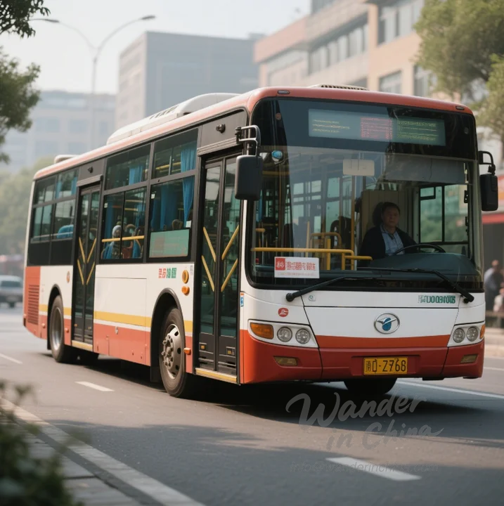 Chinese city bus