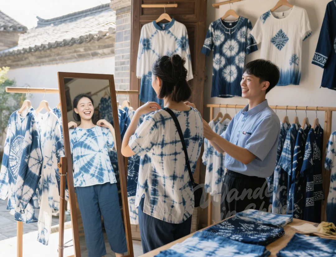 Find Authentic Chinese Tie-Dye: A Traveler's Souvenir Guide