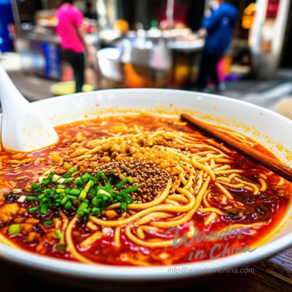ค้นพบก๋วยเตี๋ยวเผ็ดฉบับฉงชิ่ง: คู่มือสำหรับคนรักอาหารข้างทาง