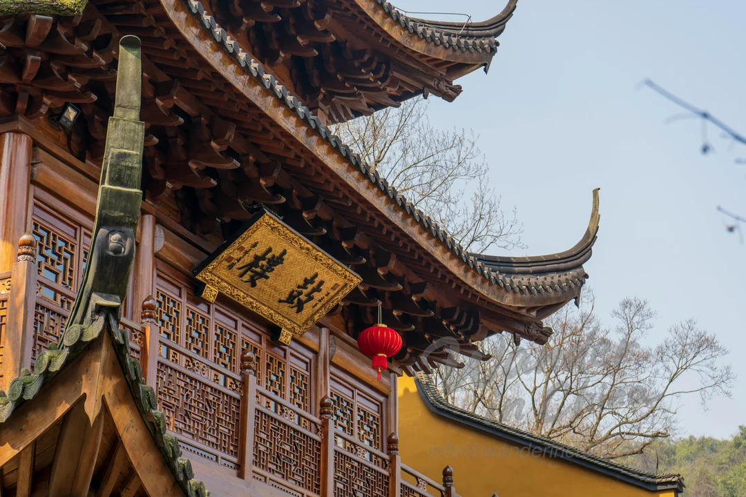 항저우 링인사 입구.