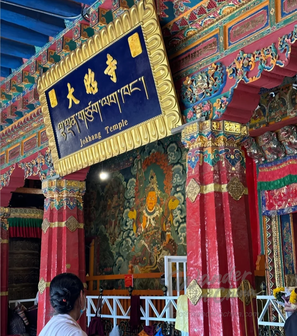 Murales de la capilla interior del Templo de Jokhang.