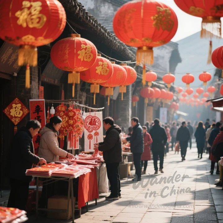 Decorations of lantern Festival