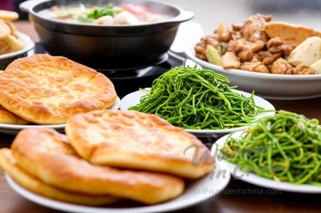 Cocina local de Lijiang.