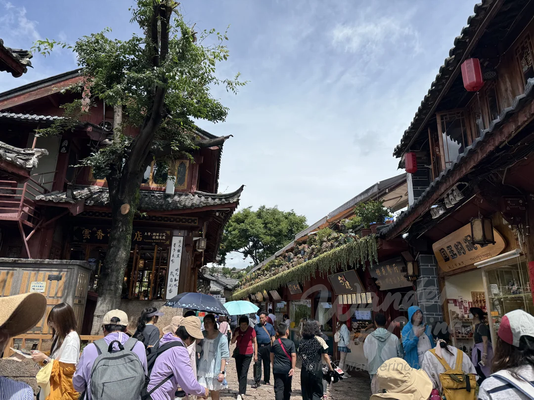 Mercado local de Lijiang.