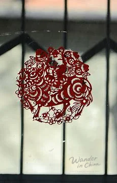 Intricate Paper Cutting Detail