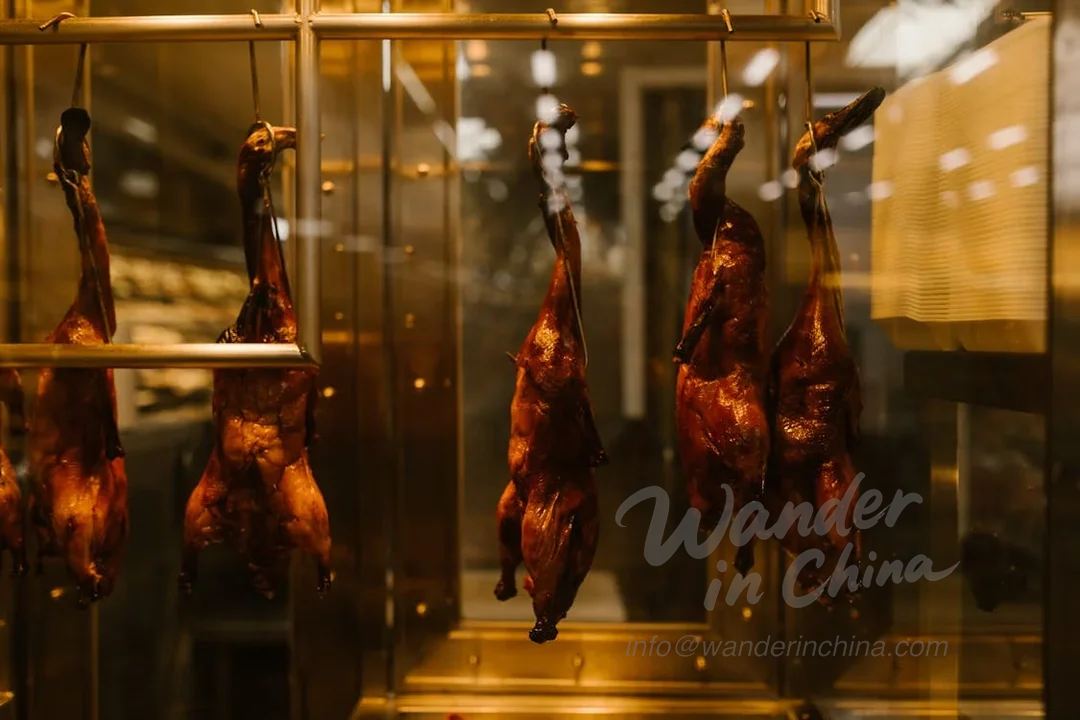 Whole roasted Peking Duck