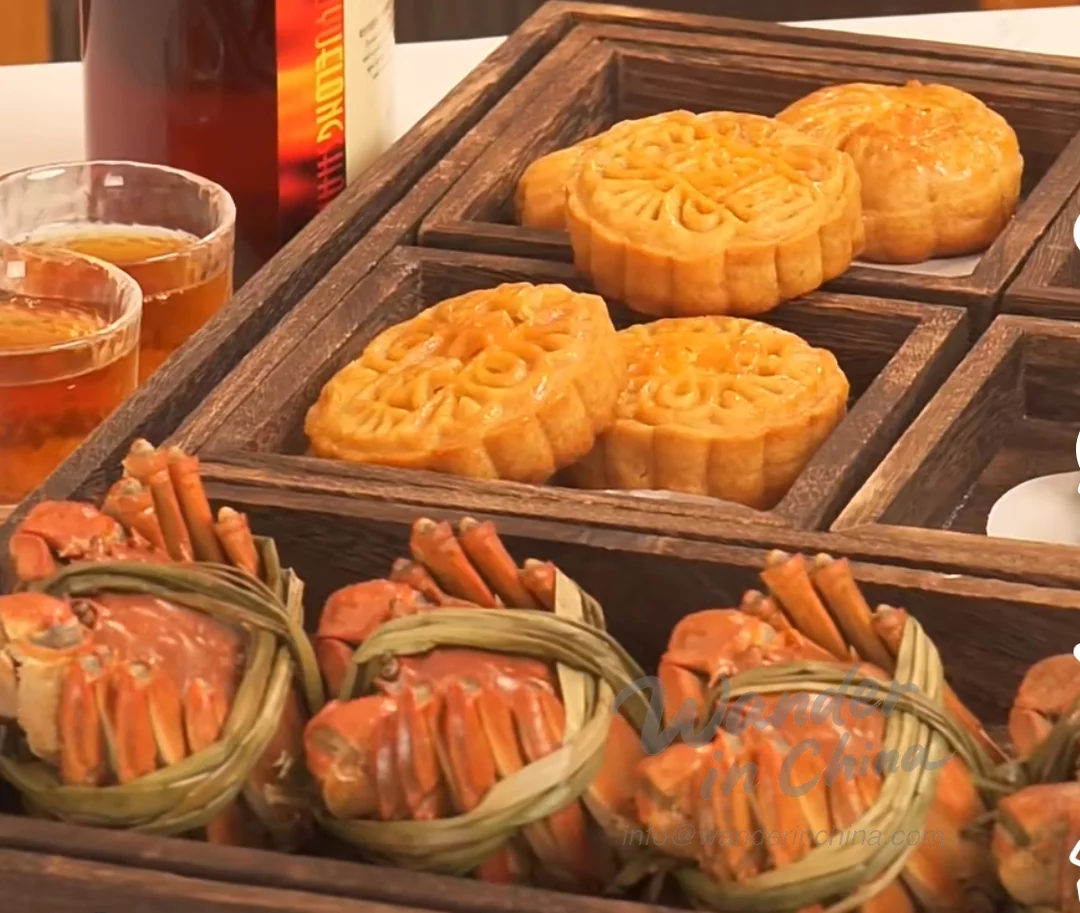Steamed crab for Mid-Autumn Festival.