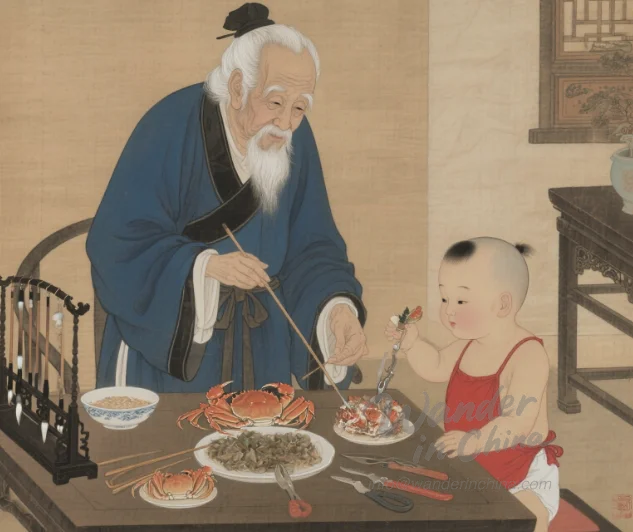 Les œufs de crabe en Chine : des tables impériales à la cuisine de rue