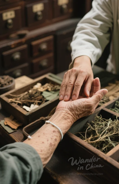 Image of a TCM consultation or treatment setting