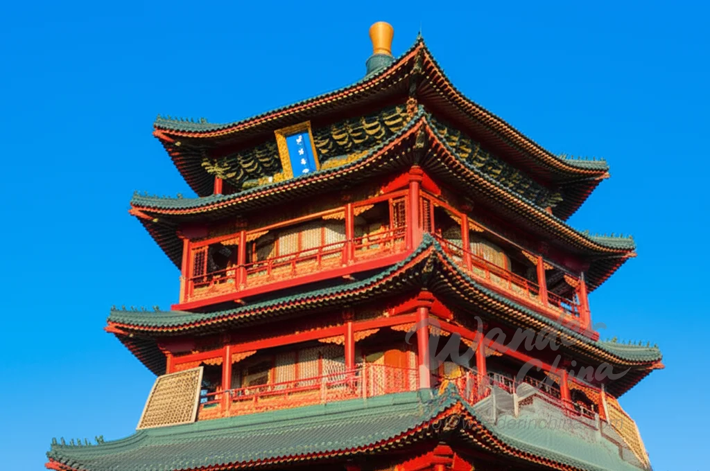 우한의 황학루.